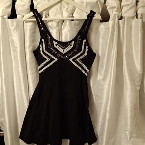Express Black and Silver Sequin Dress Small 🧡🧡🧡🧡